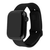 laikrodziu rinkinys - Fixed | Sporty Strap Set for Apple Watch 42/44/45mm | 170-235 mm | Black | Silicone | FIXSST2-434-BK - 2 nuotrauka