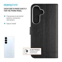fiksuoto telefonas - Fixed Opus | Book Case | Samsung | Galaxy S26+ | Synthetic leather | Black | FIXOP3-1705-BK - 8 nuotrauka