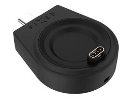 usb c pakrovejas - Fixed | Charging USB-C adapter FIXED for smartwatch Garmin Fenix ​​5/6/7/7X/8, Epix, Venu 2/3/3S, Vívoactive 3/4/5 | FIXDW-GA-BK - 2 nuotrauka