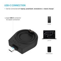 usb c pakrovejas - Fixed | Charging USB-C adapter FIXED for smartwatch Garmin Fenix ​​5/6/7/7X/8, Epix, Venu 2/3/3S, Vívoactive 3/4/5 | FIXDW-GA-BK - 3 nuotrauka