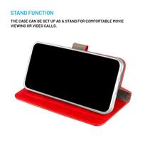 telefono deklai atverciami samsung - Fixed Opus | Book Case | Samsung | Galaxy A36 5G/A56 5G | Leather | Red | FIXOP3-1502-RD - 3 nuotrauka