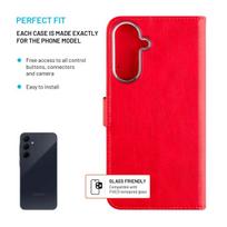 telefono deklai atverciami samsung - Fixed Opus | Book Case | Samsung | Galaxy A36 5G/A56 5G | Leather | Red | FIXOP3-1502-RD - 6 nuotrauka