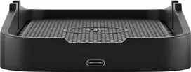 belaidis pakrovejas - Goobay 60471 Wireless Vehicle Fast Charger 15 W, Black | Goobay - 2 nuotrauka