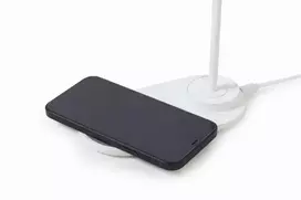 charger pakrovejas - Gembird | Desk lamp with wireless charger | TA-WPC10-LED-01-W - 4 nuotrauka