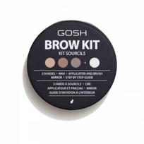 antakiu seseliai - Gosh Brow Kit antakių šešėliai 001 - 2 nuotrauka