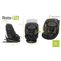 autokedute 360 - 4Baby Roto-Fix I-Size, 0-36 kg, Grafitas (Graphite) - 2 nuotrauka
