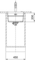 plautuve po stalvirsiu franke - Franke Kubus 2 KNG 110-37 125.0512.449 - 2 nuotrauka