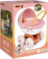 leliu namas -  Smoby Baby Nurse Trolley 7600220377 - 2 nuotrauka