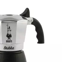 moka pot bialetti - Bialetti Brikka 4 Cups Juodas (Black) - 4 nuotrauka