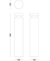 philips lauko sviestuvas - Philips - LED lauko šviestuvas LAVEN LED/6W/230V 2700K IP44 - 2 nuotrauka