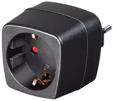 travel adapter - Brennenstuhl 1508470 Universalus Kelioninis Adapteris Italijai Juodas (Black) - 2 nuotrauka