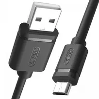 usb y cable - UNITEK Y-C455GBK micro USB 2m Black - 4 nuotrauka