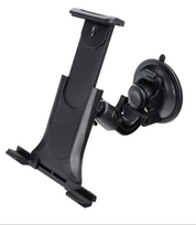 galvos telefonui - OEM Automobilinis laikiklis priekinio stiklo / prietaisų skydelio / galvos atramos (planšetėms 7" - 10") Juodas (Black) - 3 nuotrauka