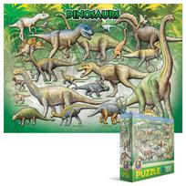delione dinozauras - Eurographics Dinozaurų dėlionė, 100 det. - 2 nuotrauka
