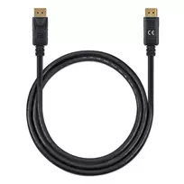 4k 144hz - MANHATTAN DisplayPort 1.4 kabelis 8K@60Hz, 1m, Juodas (Black) - 2 nuotrauka