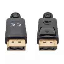 displayport 2.1 2m - Manhattan DisplayPort 1.4 kabelis 8K@60Hz 2m Juodas (Black) - 4 nuotrauka