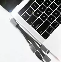 usb c kampinis - „LogiLink“ 3 prievadų USB-C kampinis - 4 nuotrauka