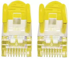 kabelis cat6 50m - Intellinet Cat6a S/FTP Network Cable 1.5m Yellow - 4 nuotrauka