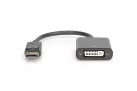 displayport 2.1 kabelis - Assmann Displayport 1.1a Adapter DP/DVI-I Black - 3 nuotrauka