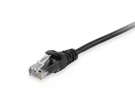 utp 2m kabelis juodas - Equip Cable CAT 6 U/UTP 2m Black - 3 nuotrauka