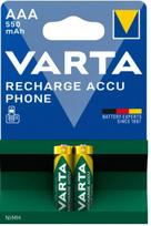ikraunamos baterijos varta - Varta Rechargeable Accu Solar HR03 AAA 550mAh Battery 2x - 3 nuotrauka