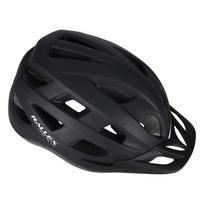 dviratininko salmas - Rallex Dviračio Šalmas M 54-58 cm, Juodas/Baltas (Black/White) - 3 nuotrauka