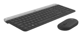logitech klaviatura ir pele - Logitech MK470 Slim Belaidė Klaviatūra ir Pelė, Juoda (Black) Prancūzų išdėstymas (AZERTY) - 4 nuotrauka