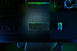 mini klaviatura - Razer Huntsman V3 Pro Mini Žaidimų Klaviatūra Juoda (Black) - 6 nuotrauka