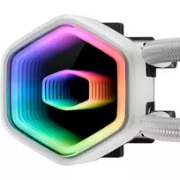processoriu ausintuvas - Cooler Master MasterLiquid 360 Core II ARGB Baltas (White) - 2 nuotrauka