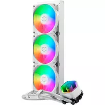 processoriu ausintuvas - Cooler Master MasterLiquid 360 Core II ARGB Baltas (White) - 5 nuotrauka