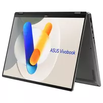 intel core i7 - ASUS Vivobook 16 Flip TP3607SA-SI155W, Core Ultra 7, 16 GB, 1 TB, 16" WUXGA OLED, Pilka (Grey) - 4 nuotrauka