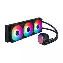 360 vandens ausintuvas - Cooler Master MasterLiquid 360 Atmos ARGB Juodas (Black) Procesoriaus Aušintuvas - 5 nuotrauka