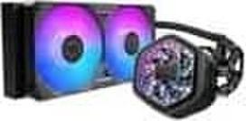 cooler master masterliquid - Cooler Master MasterLiquid 240 Atmos II VRM Fan ARGB Juodas (Black) - 2 nuotrauka