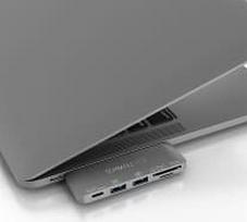 micro usb hub - HUB USB TerraTec Connect C7 1x SD 1x USB-C PD 1x Micro SD + 2x USB-A 3.0 (283005) - 3 nuotrauka