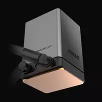360 vandens ausintuvas - Inter-Tech ALSEYE X360 AiO Water Cooling 360 mm 3x120 mm RGB - 3 nuotrauka
