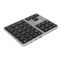bluetooth skaiciu klaviatura - LogiLink ID0187  - Aliuminio - 6 nuotrauka