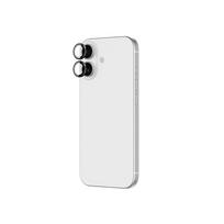 spalvota plevele - AmazingThing Lens Glass for iPhone 17 with Black Aluminum Frame - 2 nuotrauka