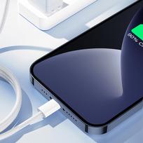 usb c i usb c 2m - Joyroom S-A45 USB-C iki Lightning 30W 1.2m Baltas (White) - 3 nuotrauka