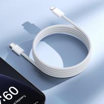 usb c i usb c 2m - Joyroom S-A45 USB-C iki Lightning 30W 1.2m Baltas (White) - 4 nuotrauka