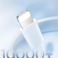 usb c i usb c 2m - Joyroom S-A45 USB-C iki Lightning 30W 1.2m Baltas (White) - 7 nuotrauka