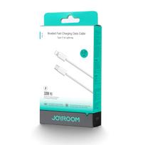 usb c i usb c 2m - Joyroom S-A45 USB-C iki Lightning 30W 1.2m Baltas (White) - 10 nuotrauka
