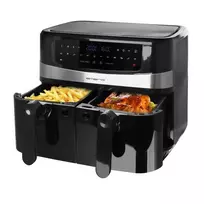 karsto oro gruzdintuve dvigubas - Emerio AF-126672.4, 9L, Juodas (Black) - 3 nuotrauka
