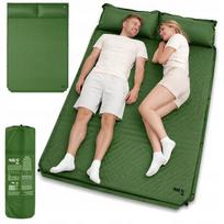 savaime ciuzinys - Savaime prisipučiantis čiužinys Nils Camp NC4060, pilkas (Gray) 186 x 130 cm - 3 nuotrauka