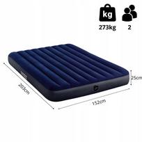 intex queen dura beam - Intex 64759, mėlynas, 2030x1520 mm - 3 nuotrauka