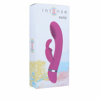dual motor - Vibratorius INTENSE SUSY (Rožinis) - 2 nuotrauka