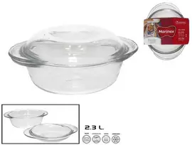 Marinex 87073335 Kepimo forma su dangčiu 26 cm x 20 cm Skaidri (Transparent)