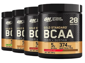 amino rugstys - OPTIMUM NUTRITION ON Gold Standard BCAA 266 g, Persikų skonis (Peach) - 2 nuotrauka