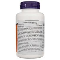 vitaminas b6 mg - Now Foods L-metioninas 500 mg, 100 kapsulių - 2 nuotrauka