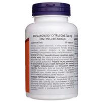 bioflavonoidai - Now Foods Citrusiniai bioflavonoidai 700 mg, 100 kapsulių - 2 nuotrauka