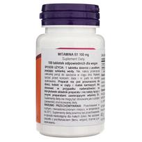 now foods vitamin b 100 - Now Foods Vitaminas B-1 100 mg - 100 tablečių - 2 nuotrauka